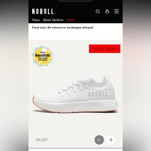 NOBULL White Sneakers